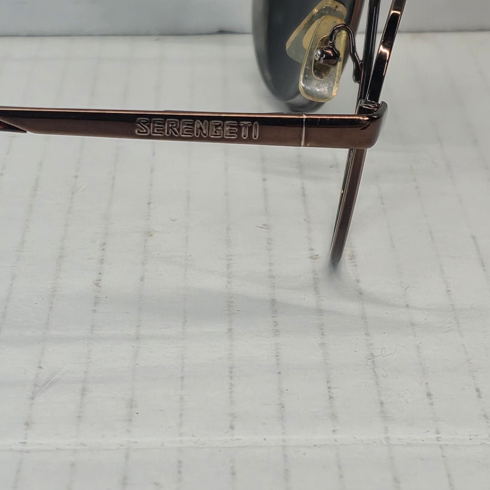 VTG Serengeti 6684 Eyeglass Frames Brown Metal Tortoise‎ Arms Japan*FRAMES ONLY* - Picture 4 of 10